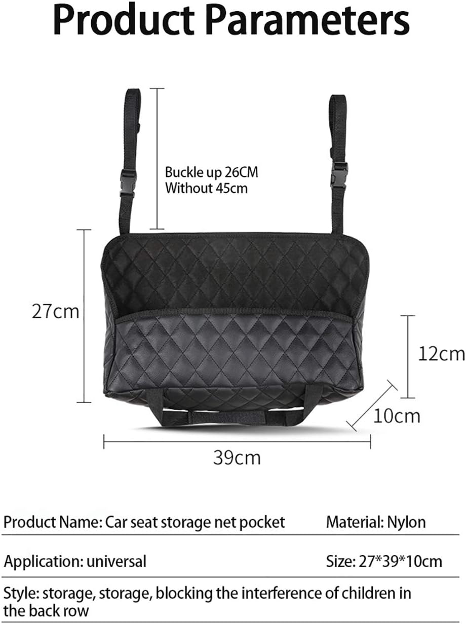 Car Seat Storage Organizer Hanging Auto Storage Bag