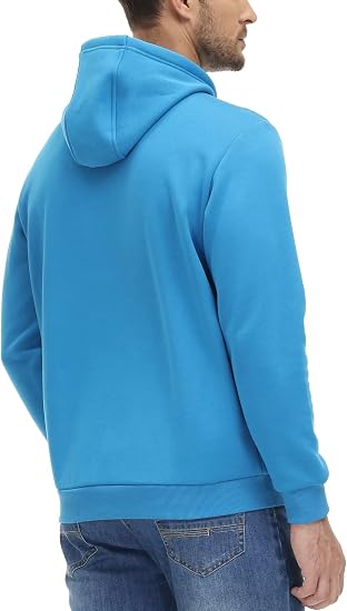 Men's Fleece Lined Hoodie Warm Casual Pullover Jacket