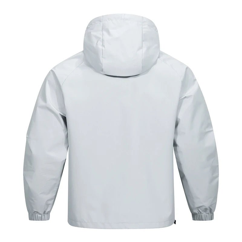 Mens Hooded Softshell Jacket Breathable Outdoor Casual Coat