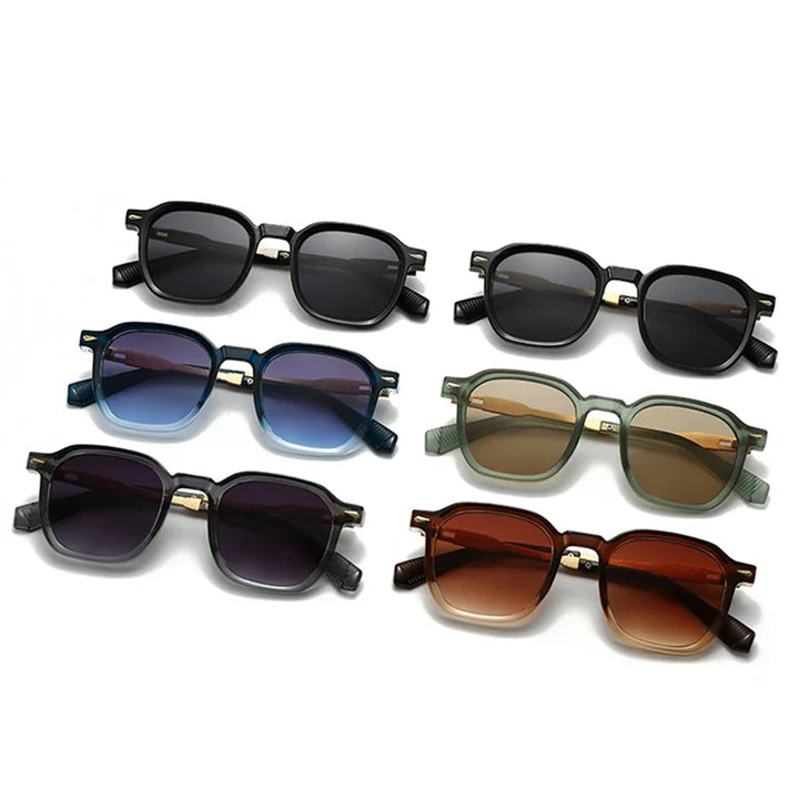 Retro UV400 Sunglasses Lightweight Scratch Resistant Fashion Eyewear