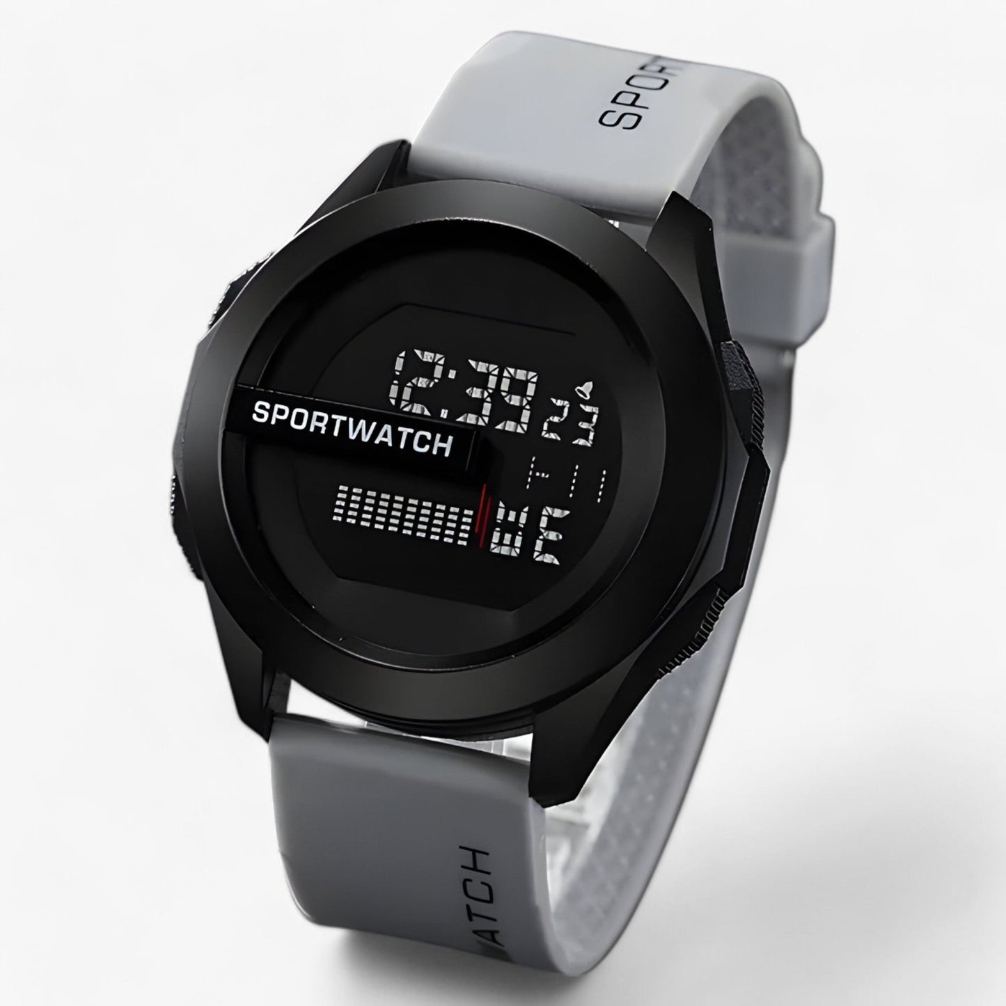 Waterproof Digital Sports Watch Mens Military Outdoor Wristwatch