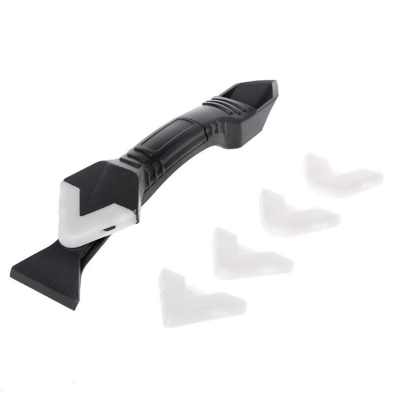 3 In 1 Caulking Tool Sealant Remover Smoothing Scraper Kit