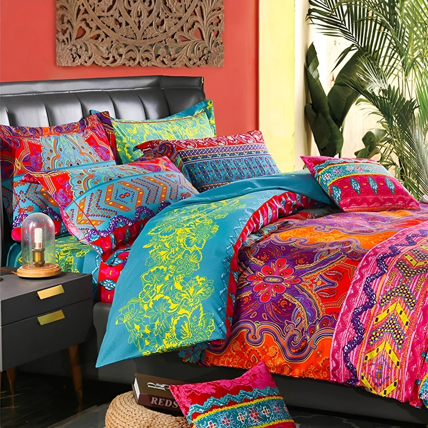 Abstract Bedding Set Soft Breathable Bedroom Comfort