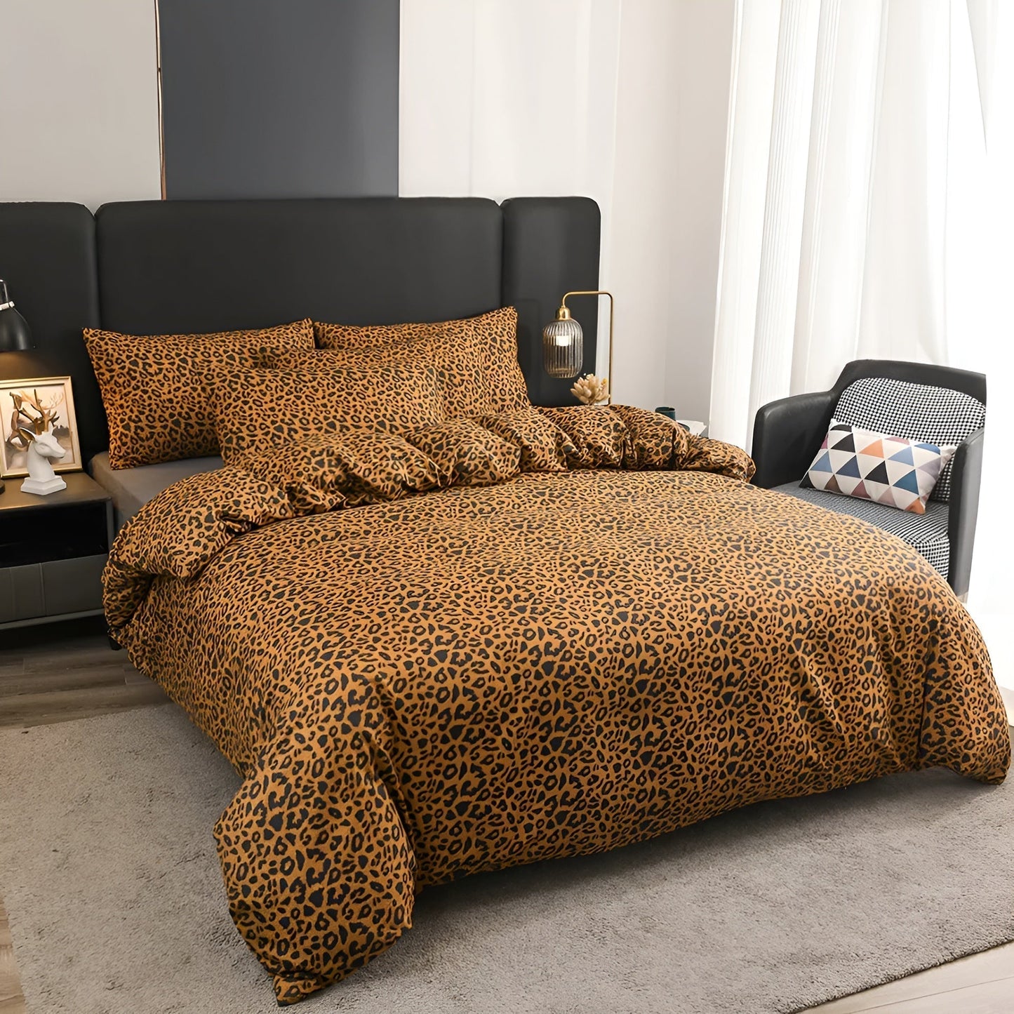 Abstract Bedding Set Soft Breathable Bedroom Comfort