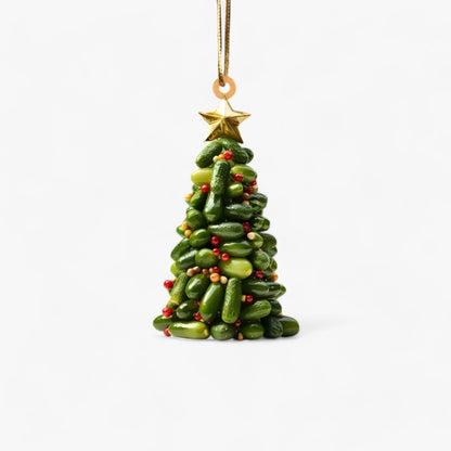 Acrylic Book Lover Christmas Ornament Set