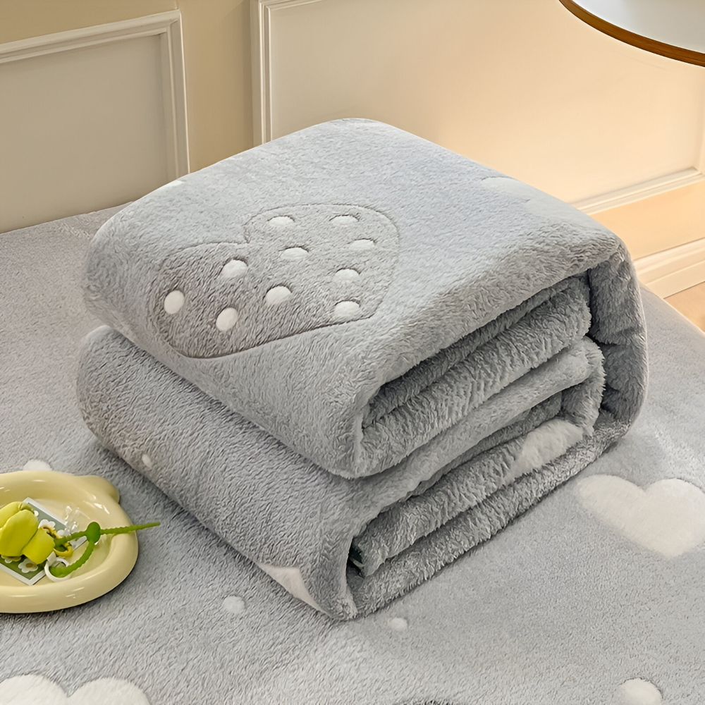 All Season Coral Fleece Throw Blanket Soft Plush Cozy Bed Sofa Blanket