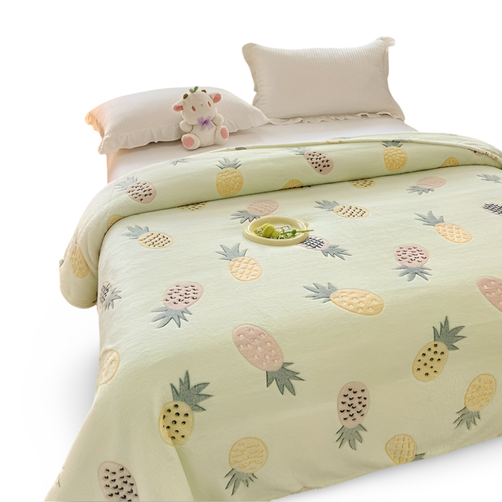 All Season Coral Fleece Throw Blanket Soft Plush Cozy Bed Sofa Blanket