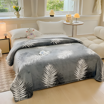 All Season Coral Fleece Throw Blanket Soft Plush Cozy Bed Sofa Blanket