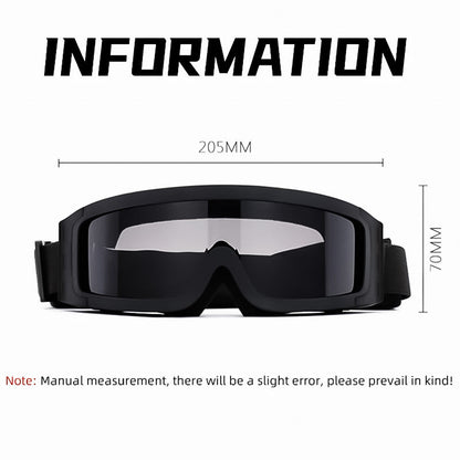 Anti Fog Motorcycle Goggles Over Glasses Riding Eyewear