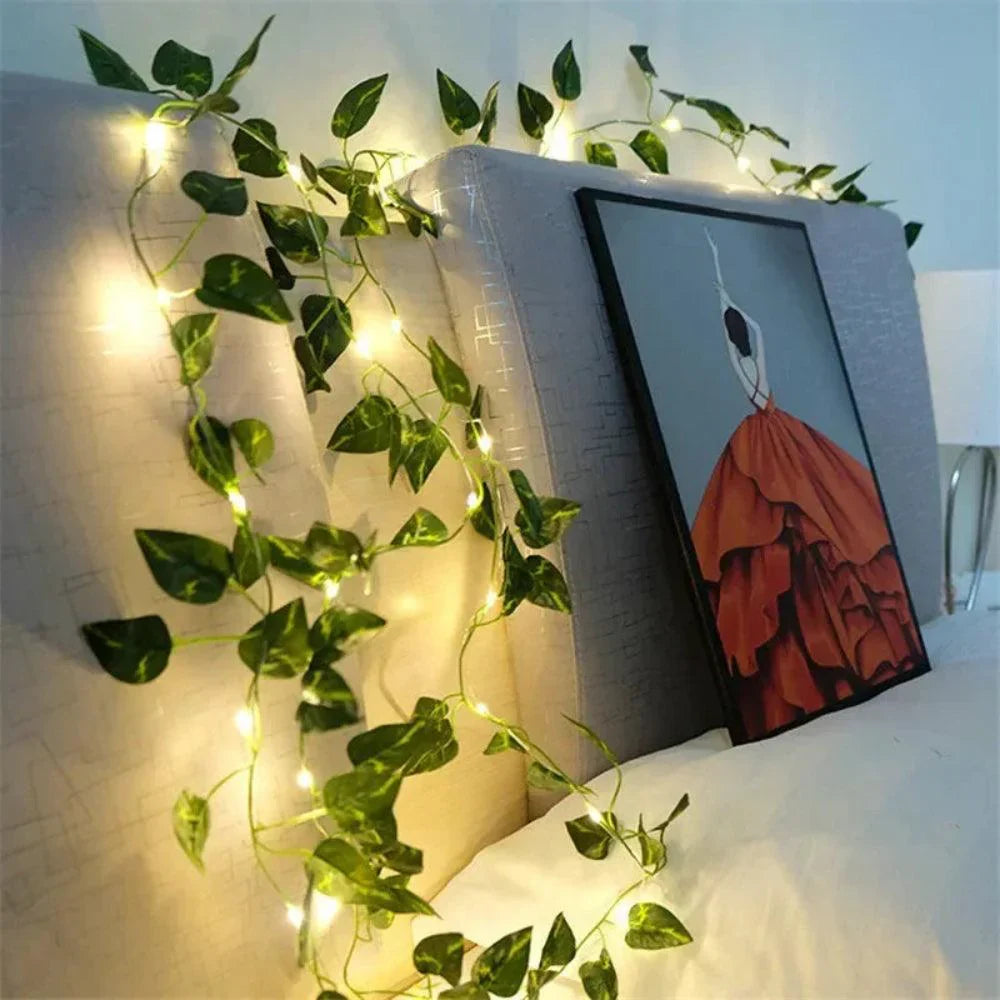Artificial Ivy LED Fairy Light Garland Decorative Vine String Lights