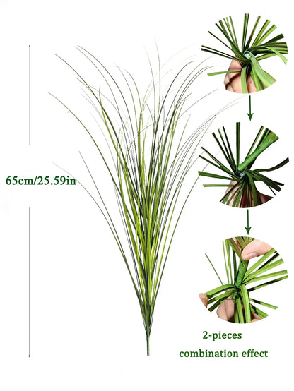 Artificial Reed Grass Plant Large Tropical Decorative Greenery