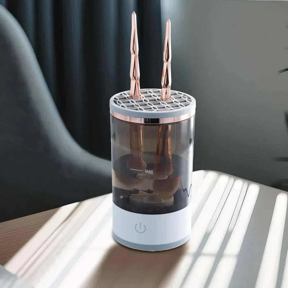 Automatic Makeup Brush Cleaner Electric Rotating Clean Dryer Tool