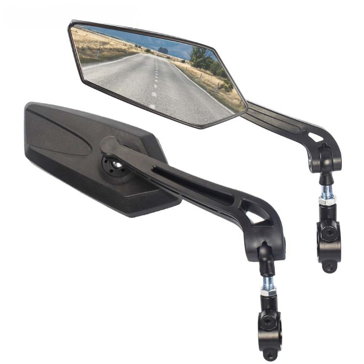 Bike Rear View Mirror Adjustable Handlebar Safety Mirror