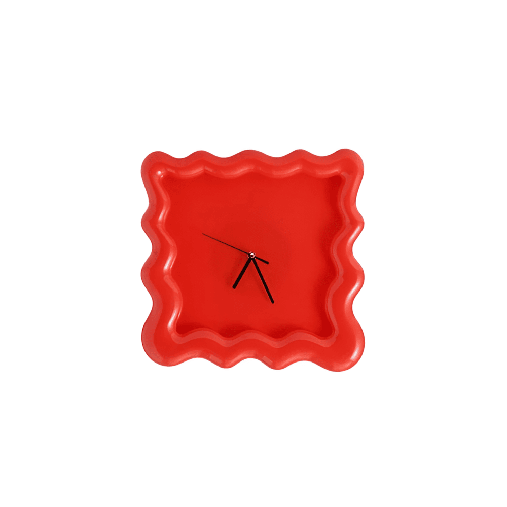 Biscuit Shape Wall Clock Modern Silent Decorative Clock