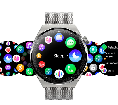 Bluetooth Calling Smartwatch Fitness Tracker Touchscreen Watch