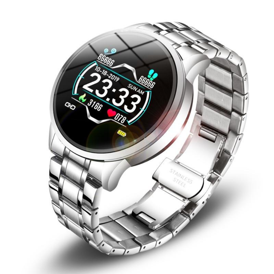 Bluetooth Smartwatch Fitness Tracker with Heart Rate Monitor
