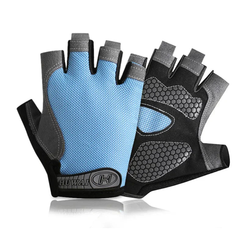 Breathable Anti Slip Cycling Gloves Fitness Training Grip