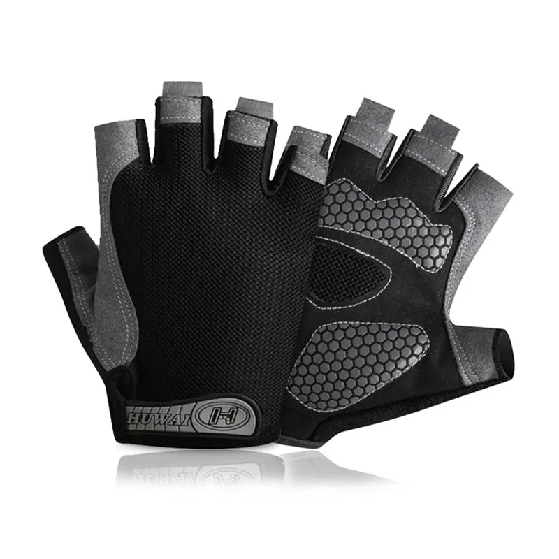 Breathable Anti Slip Cycling Gloves Fitness Training Grip