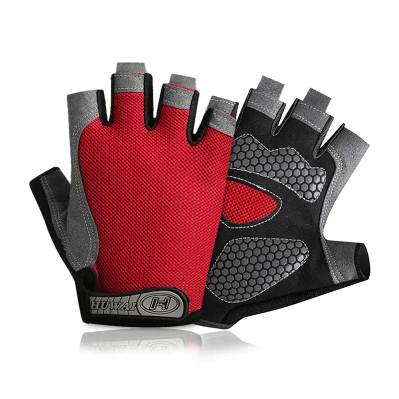 Breathable Anti Slip Cycling Gloves Fitness Training Grip