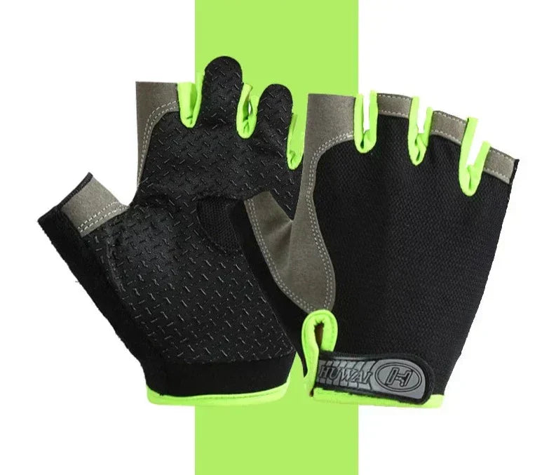 Breathable Anti Slip Cycling Gloves Fitness Training Grip