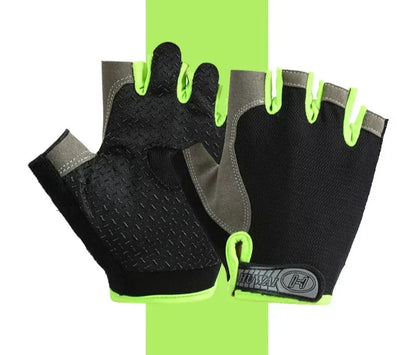 Breathable Anti Slip Cycling Gloves Fitness Training Grip
