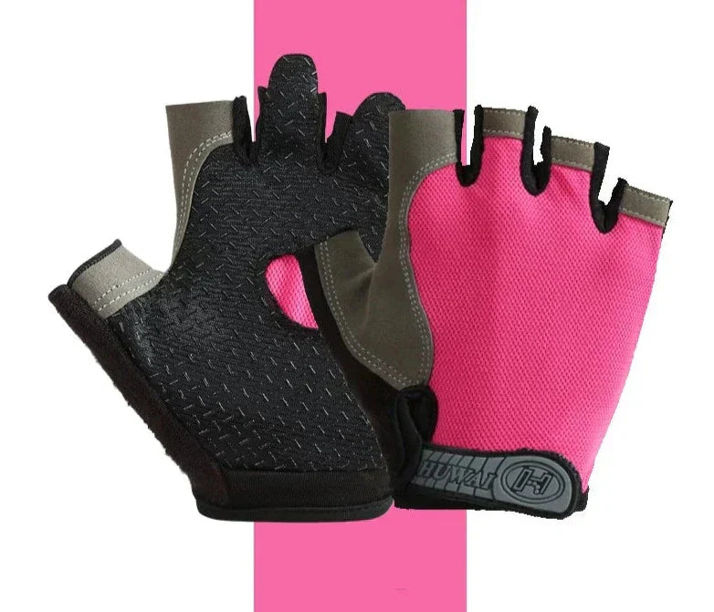 Breathable Anti Slip Cycling Gloves Fitness Training Grip