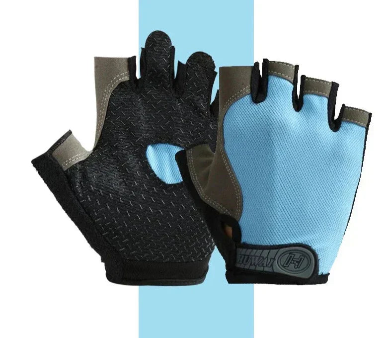 Breathable Anti Slip Cycling Gloves Fitness Training Grip