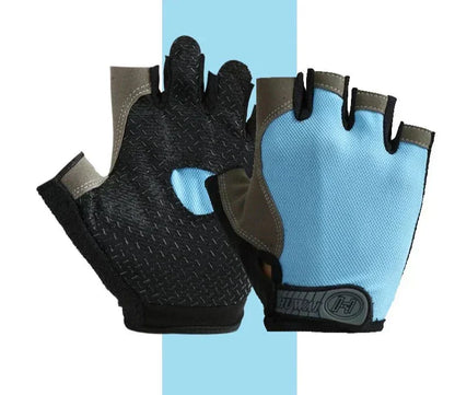 Breathable Anti Slip Cycling Gloves Fitness Training Grip