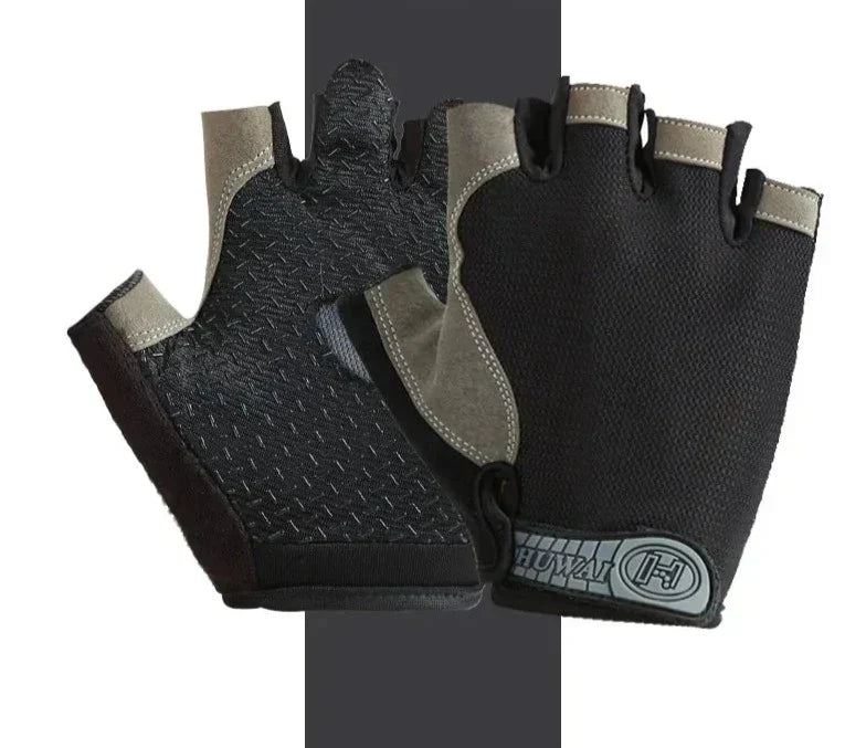 Breathable Anti Slip Cycling Gloves Fitness Training Grip