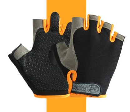 Breathable Anti Slip Cycling Gloves Fitness Training Grip