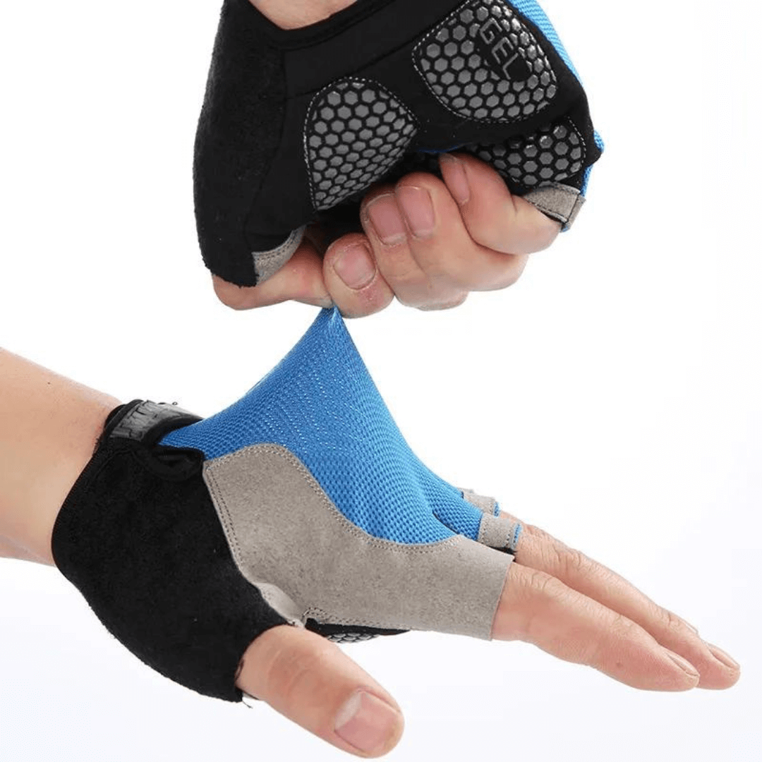 Breathable Anti Slip Cycling Gloves Fitness Training Grip