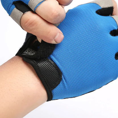Breathable Anti Slip Cycling Gloves Fitness Training Grip