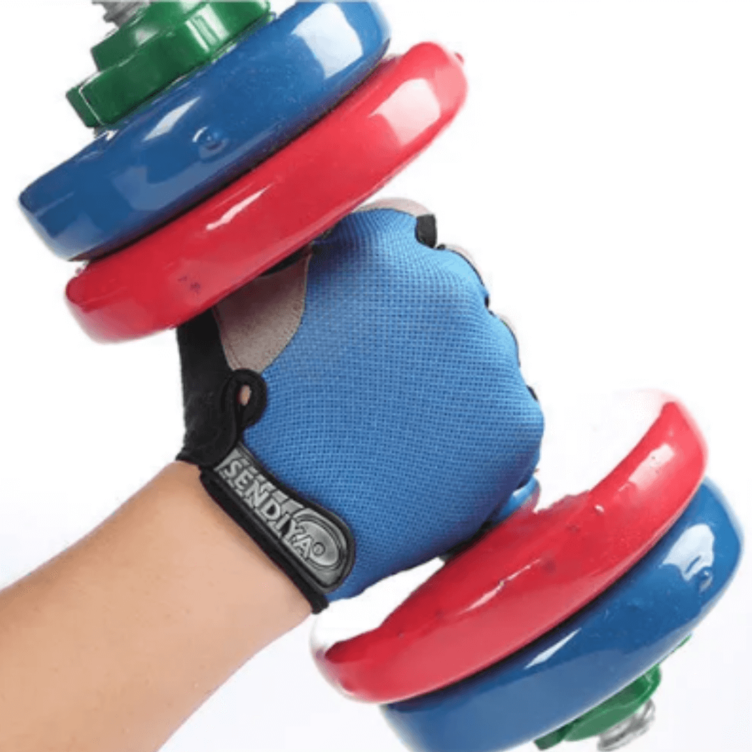 Breathable Anti Slip Cycling Gloves Fitness Training Grip