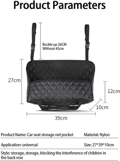 Car Seat Storage Organizer Hanging Auto Storage Bag