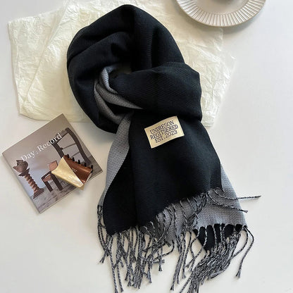 Cashmere Blend Winter Scarf Soft Warm Unisex Fashion Wrap