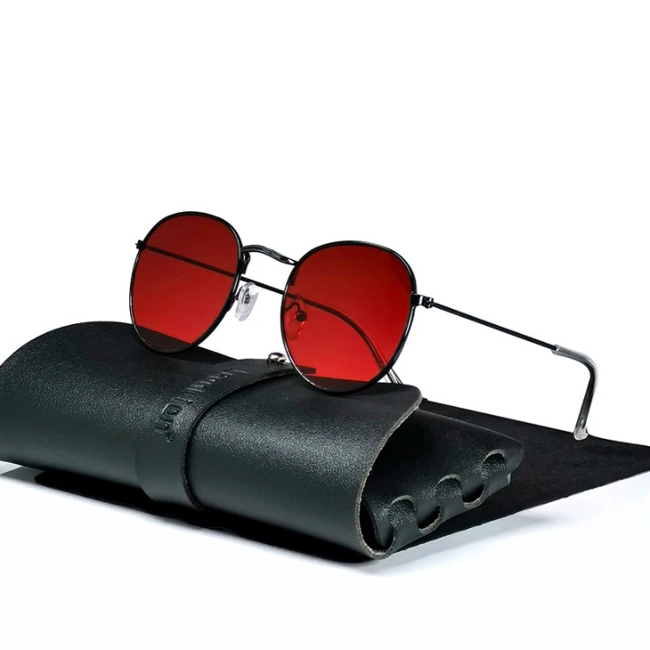 Classic Round Retro Sunglasses Vintage Luxury Eyewear