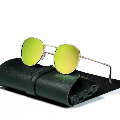 Classic Round Retro Sunglasses Vintage Luxury Eyewear