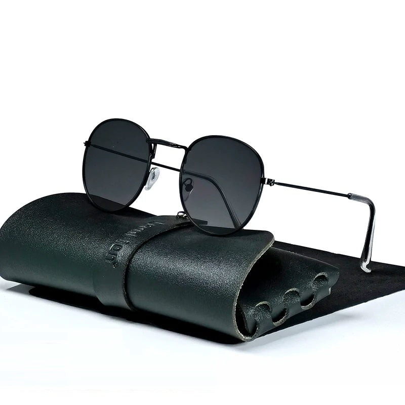 Classic Round Retro Sunglasses Vintage Luxury Eyewear