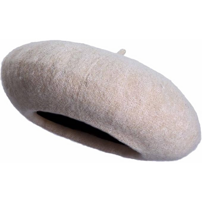 Classic Wool Beret Hat French Style Winter Fashion Cap