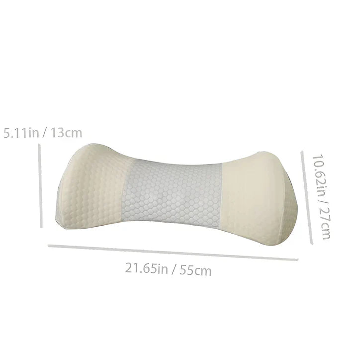 Cooling Lumbar Neck Support Pillow Ergonomic Sleep Cushion