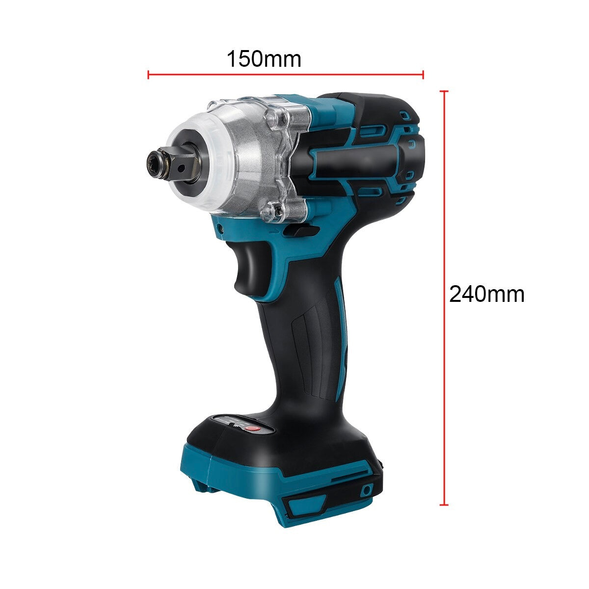 Cordless Electric Impact Wrench 18V High Torque Power Tool