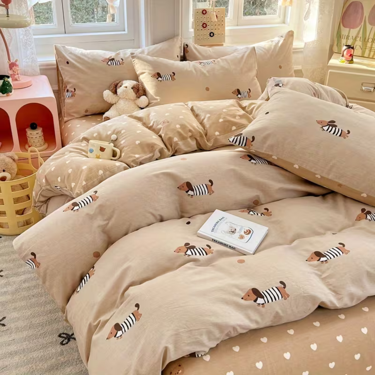 Cotton Bedding Set Soft Breathable All Season Comfort