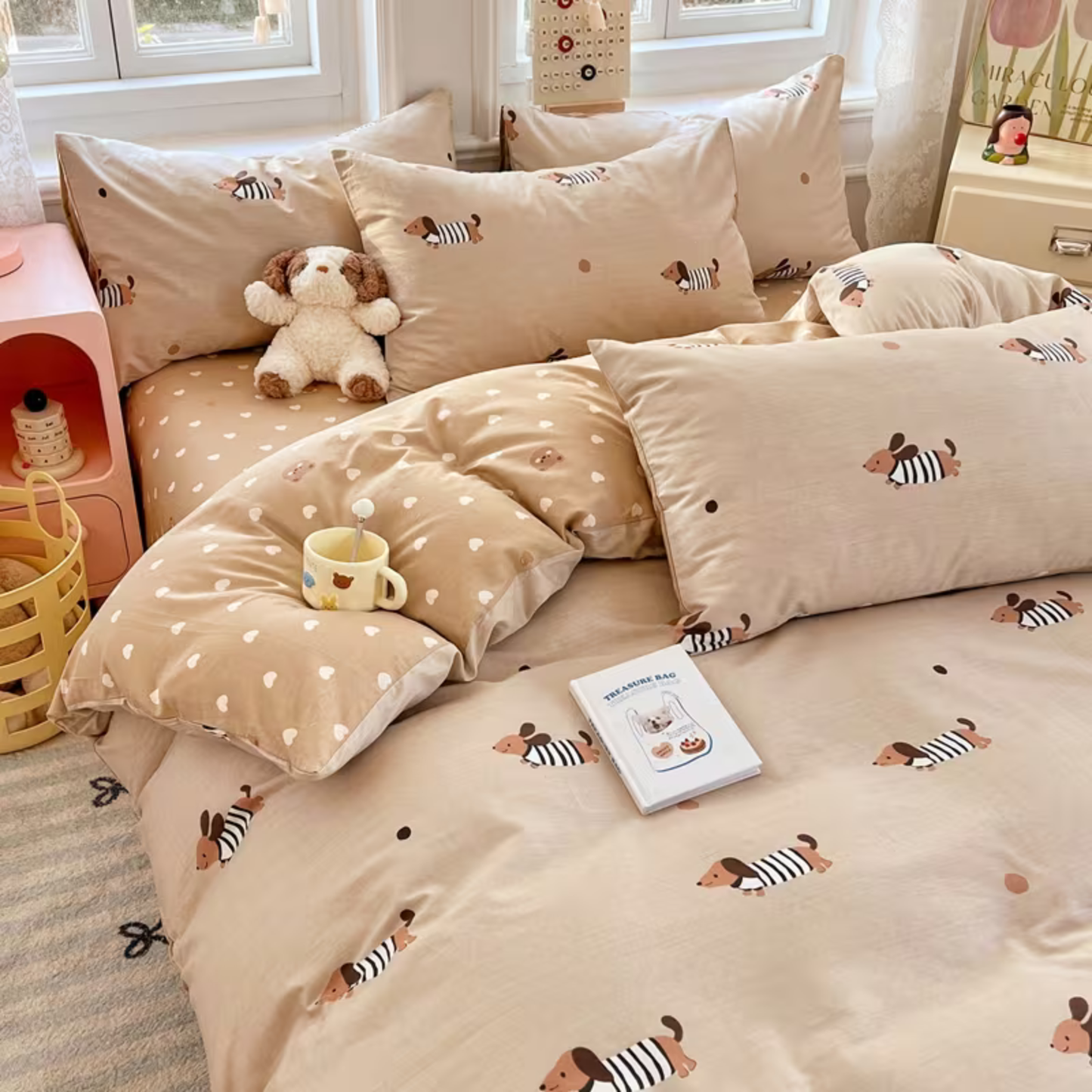 Cotton Bedding Set Soft Breathable All Season Comfort