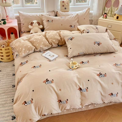 Cotton Bedding Set Soft Breathable All Season Comfort