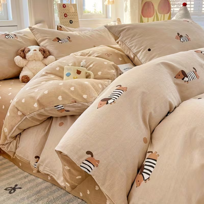 Cotton Bedding Set Soft Breathable All Season Comfort