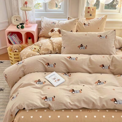 Cotton Bedding Set Soft Breathable All Season Comfort
