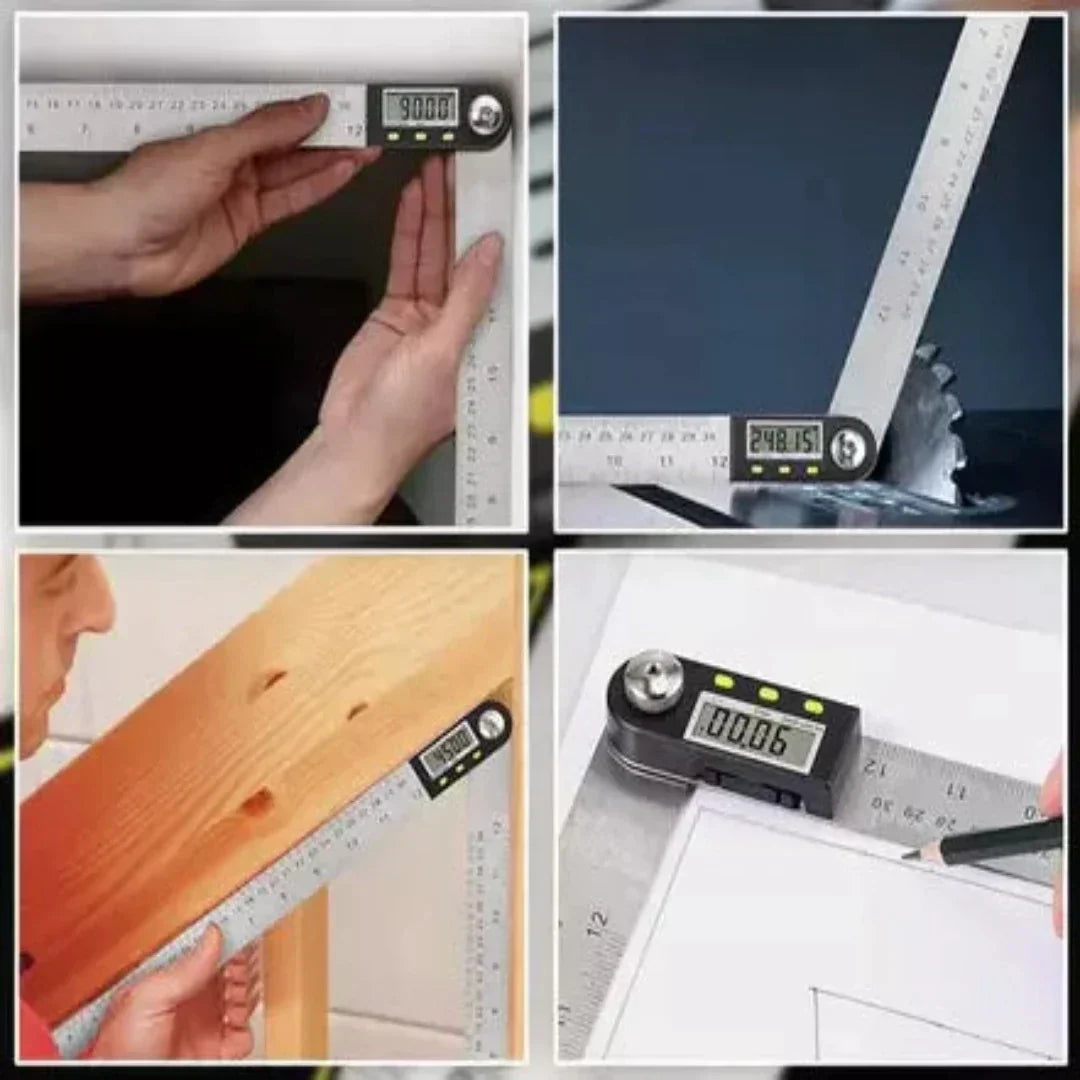 Digital Angle Finder Ruler for Woodworking and DIY