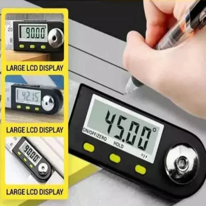 Digital Angle Finder Ruler for Woodworking and DIY
