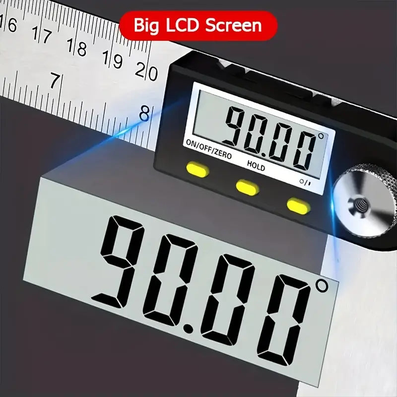 Digital Angle Finder Ruler for Woodworking and DIY