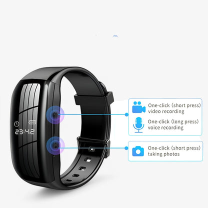 Digital Voice Recorder Wristband USB Audio Storage